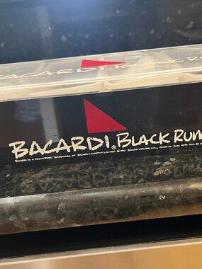 Baccardi Rum Plastic Garnish/Condiment Tray